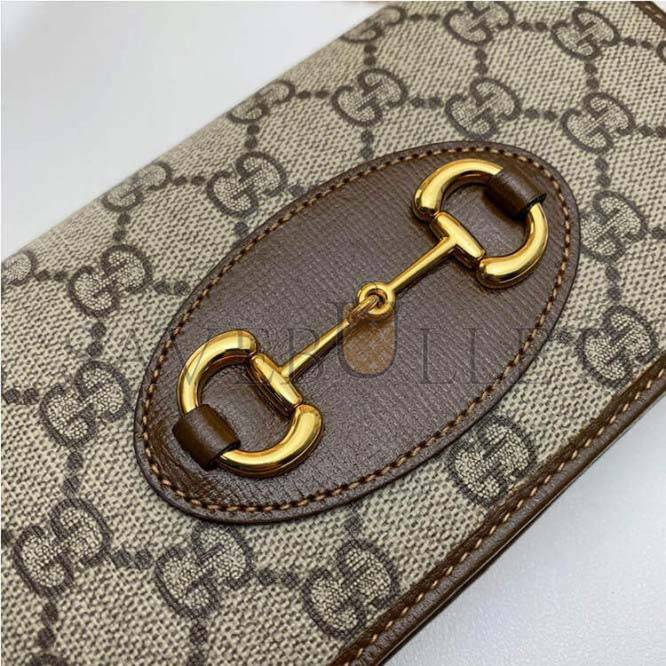 GUCCI HORSEBIT 1955 WALLET WITH CHAIN 621892 (21*19*2.5cm)